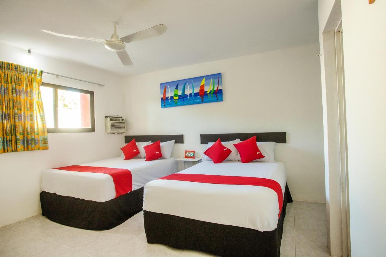 Oyo Mar Inn Telchac Puerto Bagian luar foto