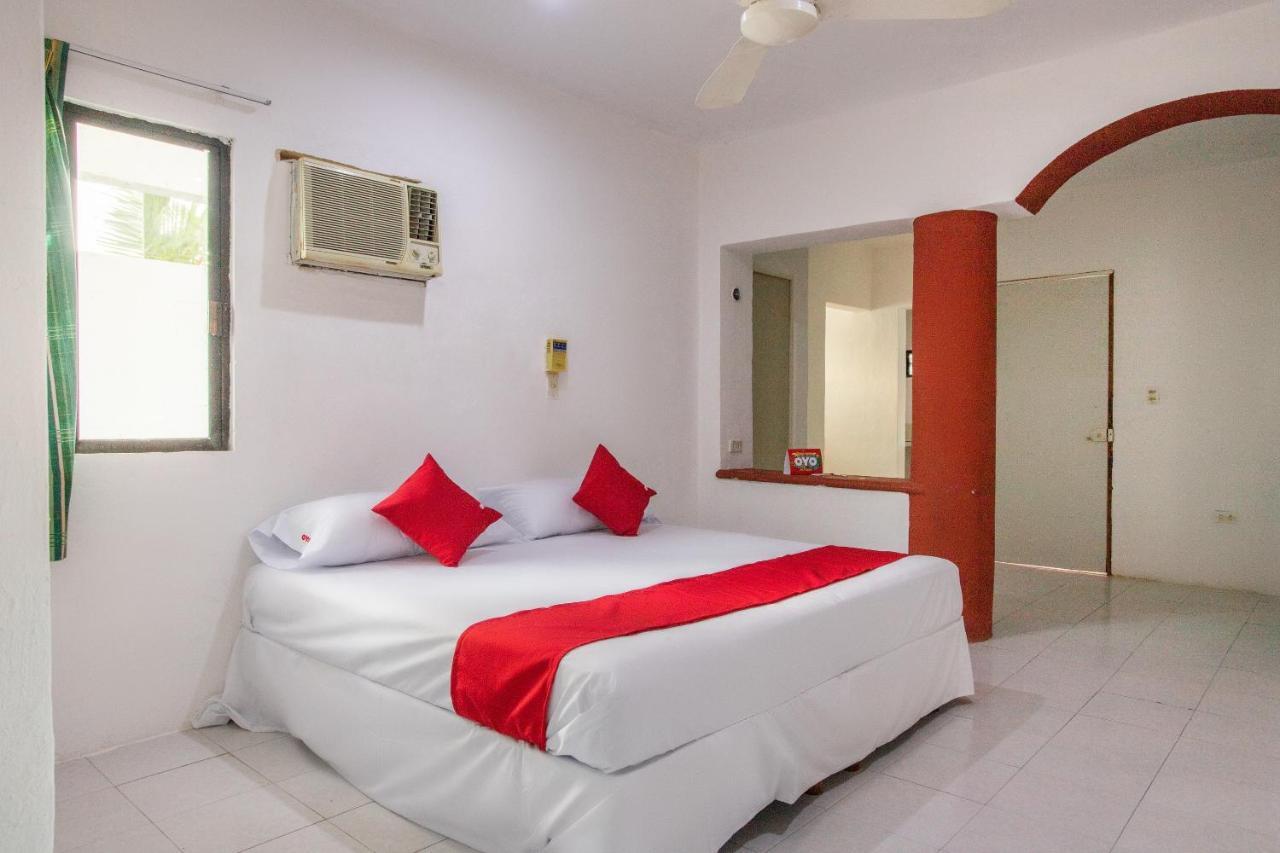 Oyo Mar Inn Telchac Puerto Bagian luar foto
