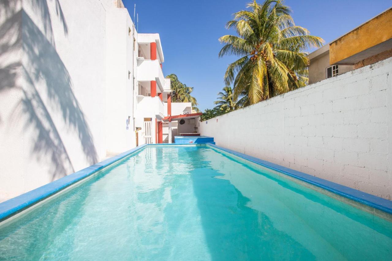 Oyo Mar Inn Telchac Puerto Bagian luar foto