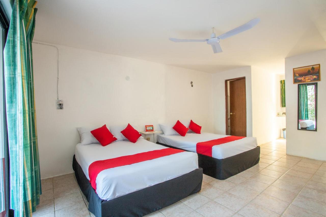 Oyo Mar Inn Telchac Puerto Bagian luar foto