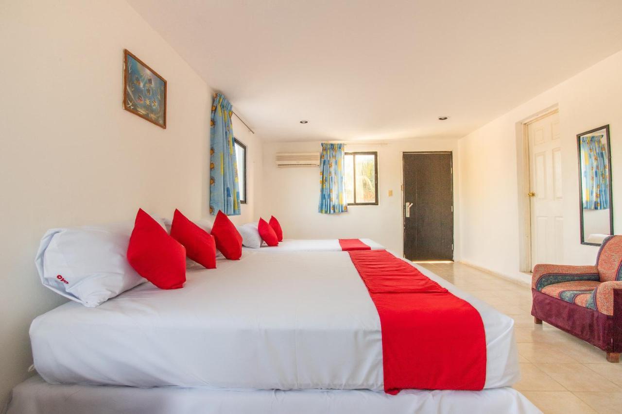Oyo Mar Inn Telchac Puerto Bagian luar foto