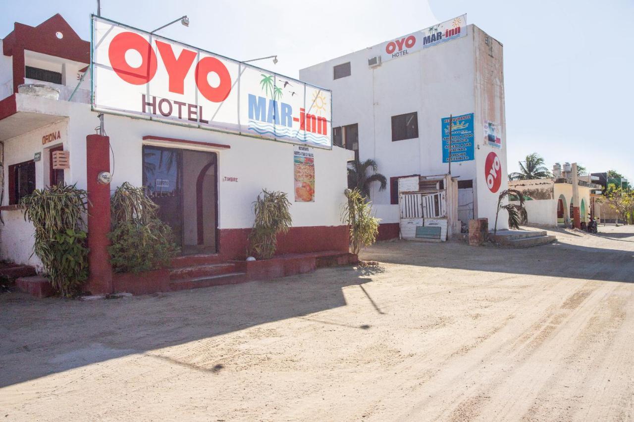 Oyo Mar Inn Telchac Puerto Bagian luar foto