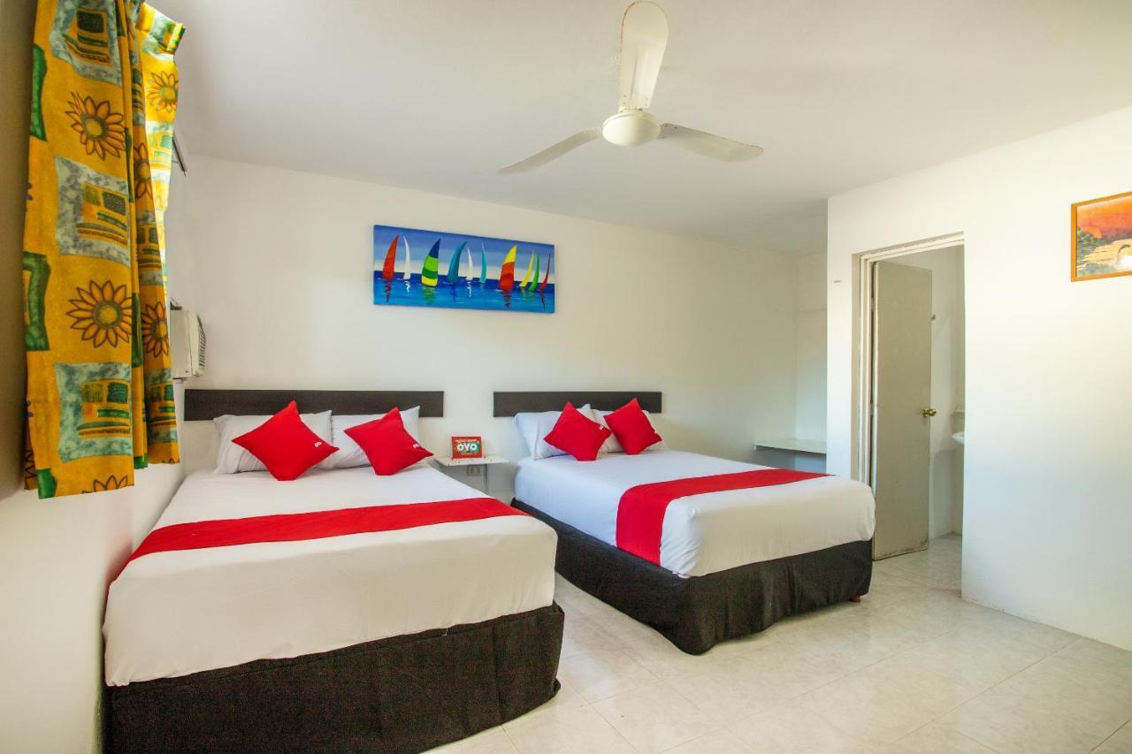 Oyo Mar Inn Telchac Puerto Bagian luar foto
