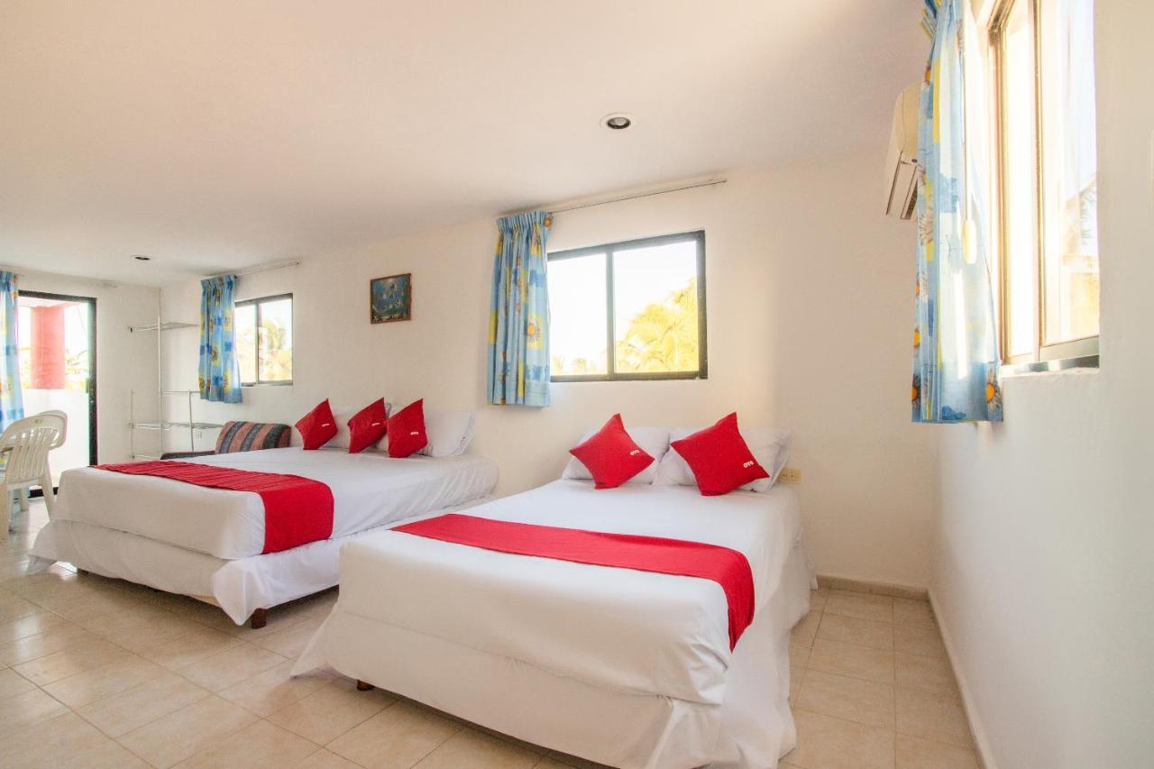 Oyo Mar Inn Telchac Puerto Bagian luar foto