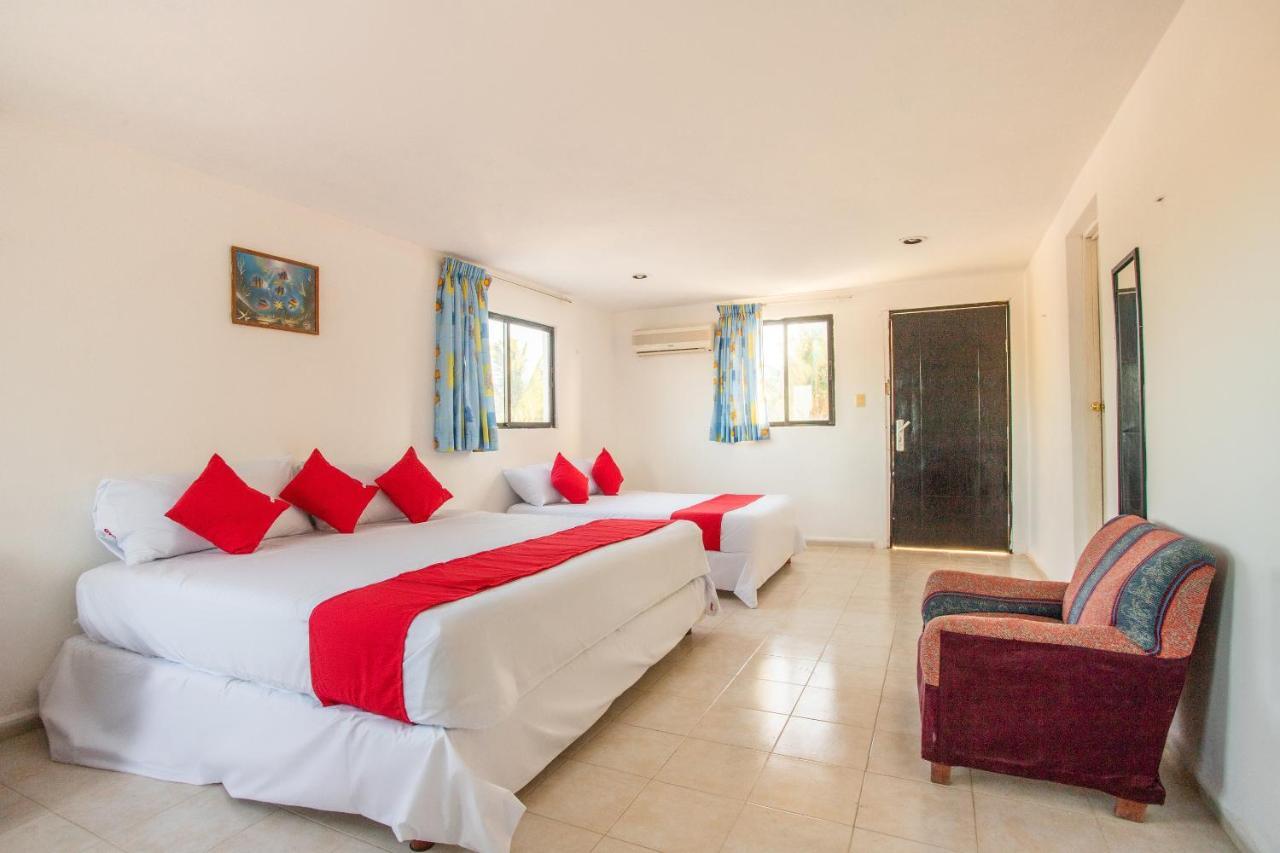 Oyo Mar Inn Telchac Puerto Bagian luar foto