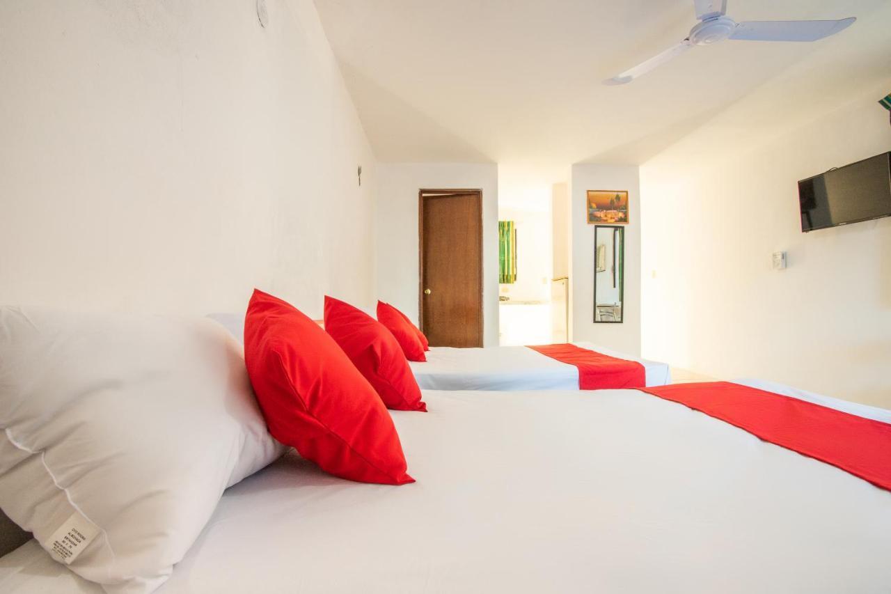 Oyo Mar Inn Telchac Puerto Bagian luar foto
